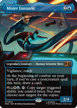 Mister Fantastic (Borderless) (MSC-002) - Commander: Marvel Super Heroes