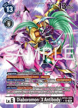 Diaboromon (X Antibody) (Alternate Art) (BT24-065) - Time Stranger Foil