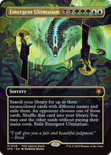 Emergent Ultimatum (Borderless) (SPG-105) - Special Guests