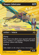 Thopter Fabricator (Borderless) (First-Place Foil) (-522) - Aetherdrift