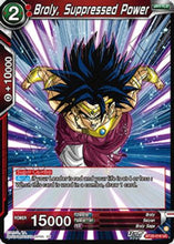 Broly, Suppressed Power (BT29-016) - Fearsome Rivals