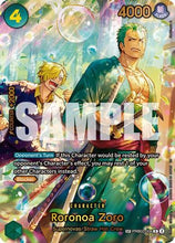 Roronoa Zoro - PRB02-006 (SP) (Alternate Art) (PRB02-006) - The Azure Sea's Seven Foil