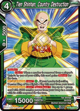 Tien Shinhan, Country Destruction (BT29-053) - Fearsome Rivals