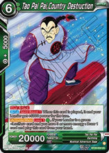 Tao Pai Pai, Country Destruction (BT29-054) - Fearsome Rivals Foil