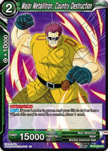 Major Metallitron, Country Destruction (BT29-056) - Fearsome Rivals Foil