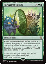 Springleaf Parade (ECC-019) - Commander: Lorwyn Eclipsed