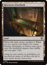 Riveteers Overlook (ECC-162) - Commander: Lorwyn Eclipsed