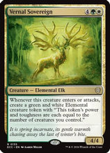 Vernal Sovereign (ECC-135) - Commander: Lorwyn Eclipsed