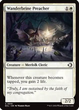Wanderbrine Preacher (ECL-041) - Lorwyn Eclipsed