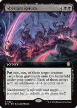 Aberrant Return (Extended Art) (ECC-027) - Commander: Lorwyn Eclipsed