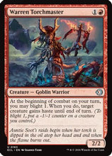 Warren Torchmaster (ECL-163) - Lorwyn Eclipsed