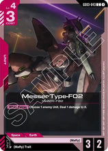 Messer Type-F02 (GD03-043) - Steel Requiem