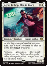 Agent Bishop, Man in Black (TMT-002) - Teenage Mutant Ninja Turtles Foil