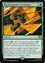 Michelangelo's Technique (TMT-122) - Teenage Mutant Ninja Turtles Foil