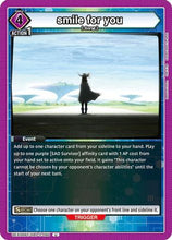 smile for you (UEX06BT/SAO-2-060) - UEX06BT Sword Art Online Vol2