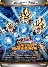 Energy Marker - Saiyan Showdown (M-28) (M-28) - Fearsome Rivals Foil