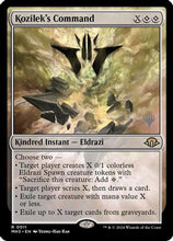 Kozilek's Command (PPECL-011) - Promo Pack: Lorwyn Eclipsed Foil