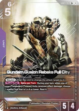 Gundam Gusion Rebake Full City (R+) (GD03-053) - Steel Requiem Holofoil