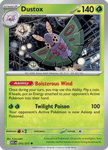 Dustox - 015/217 15 - ME Ascended Heroes Reverse Holofoil