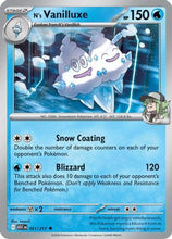N's Vanilluxe 51 - ME Ascended Heroes Reverse Holofoil