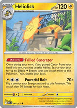 Heliolisk - 064/217 64 - ME Ascended Heroes Reverse Holofoil