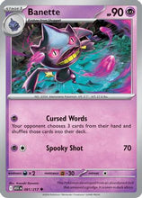 Banette - 091/217 91 - ME Ascended Heroes Reverse Holofoil