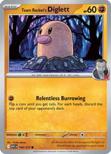 Team Rocket's Diglett 100 - ME Ascended Heroes Reverse Holofoil
