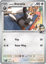 Larry's Staravia 169 - ME Ascended Heroes Reverse Holofoil