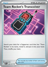 Team Rocket's Transceiver - 209/217 209 - ME Ascended Heroes