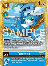 Veemon (Alternate Art) (BT12-021) - Advanced Booster Digimon Generation Foil