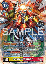 ShineGreymon - AD1-016 (Alternate Art) (AD1-016) - Advanced Booster Digimon Generation Foil