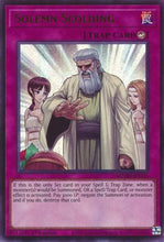 Solemn Scolding (MZMU-EN121) - Maze of Muertos 1st Edition