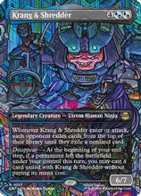 Krang & Shredder (Borderless) (TMT-201) - Teenage Mutant Ninja Turtles