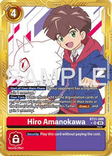 Hiro Amanokawa (Gold Border) (BT21-080) - Advanced Booster Digimon Generation Foil