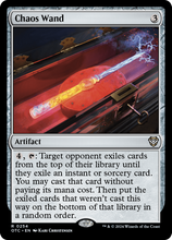 Chaos Wand [Outlaws of Thunder Junction Commander]