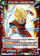 SS Son Goku, Unmatched Power (BT30-004) - Three Glorious Fighters