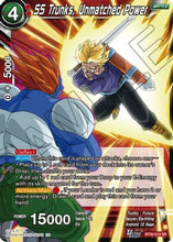 SS Trunks, Unmatched Power (BT30-010) - Three Glorious Fighters Foil