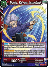 Trunks, Saiyans Assembled (BT30-011) - Three Glorious Fighters