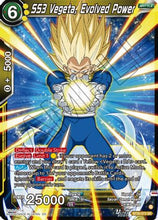 SS3 Vegeta, Evolved Power (BT30-073) - Three Glorious Fighters Foil
