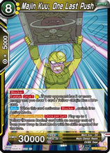 Majin Kuu, One Last Push (BT30-077) - Three Glorious Fighters Foil