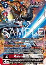 Gaiamon ACE (Alternate Art) (AD1-005) - Advanced Booster Digimon Generation Foil