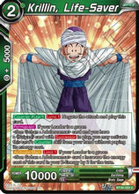 Krillin, Life-Saver (BT30-053) - Three Glorious Fighters Foil