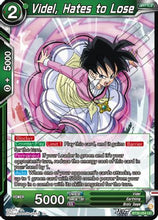 Videl, Hates to Lose (BT30-054) - Three Glorious Fighters