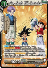 Pan, Bonds With Comrades (BT30-126) - Three Glorious Fighters Foil