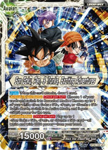 Son Goku, Pan, & Trunks // Son Goku, Pan, & Trunks, Exciting Adventures (BT30-108) - Three Glorious Fighters Foil
