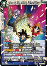 Son Goku, Pan, & Trunks, Universe Odyssey (BT30-124) - Three Glorious Fighters Foil
