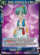 Bulma, Adventure for a Wish (BT30-025) - Three Glorious Fighters