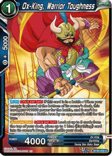 Ox-King, Warrior Toughness (BT30-030) - Three Glorious Fighters Foil