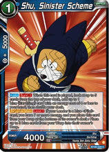 Shu, Sinister Scheme (BT30-034) - Three Glorious Fighters