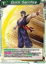 Quick Sacrifice (BT30-066) - Three Glorious Fighters Foil